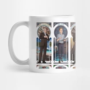 Art Nouveau - SHIELD Men Combined Mug